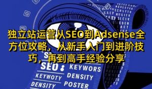 独立站运营从SEO到Adsense全方位攻略，从新手入门到进阶技巧，再到高手经验分享-游客之家
