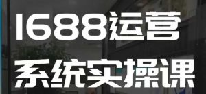 1688高阶运营系统实操课，快速掌握1688店铺运营的核心玩法-游客之家