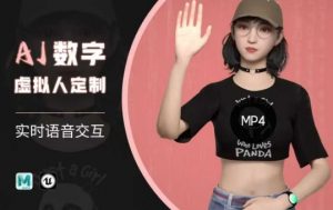 Ai数字人虚拟(智能体)实时语音交互特训营，​自行定制超写实角色AI数字人交互技术-游客之家