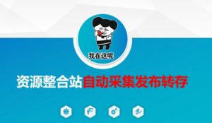 资源整合站自动采集发布转存，解放双手-游客之家