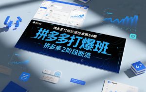 拼多多打爆班原创技术第54期，拼多多2阶段断流-游客之家