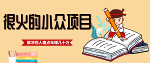 一直都很火的小众项目，抓住应届生求职痛点，这个小众项目年入几十万的底层逻辑-游客之家