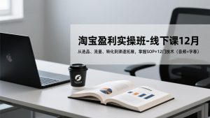 淘宝盈利实操班-线下课12月，从选品、流量、转化到渠道拓展，掌握SOP+12门技术(音频+字幕-游客之家