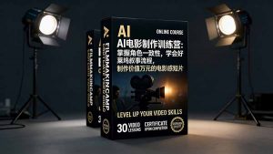 AI电影制作训练营：掌握角色一致性，学会好莱坞叙事流程，制作价值万元的电影感短片-游客之家