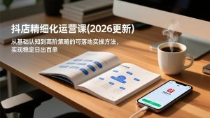 抖店精细化运营课(2026更新-游客之家