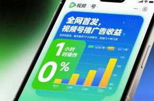 全网首发，视频号撸广告收益，无任何成本，每天操作1个小时即可，收益几十到几张-游客之家