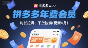 拼多多年费会员，实经验分享操，时长拉满，干货拉满(更新26年1月)-游客之家