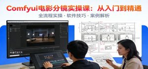 ComfyUI电影分镜实操课：分镜一致性，全流程AI视频制作，零基础也能做专业分镜-游客之家