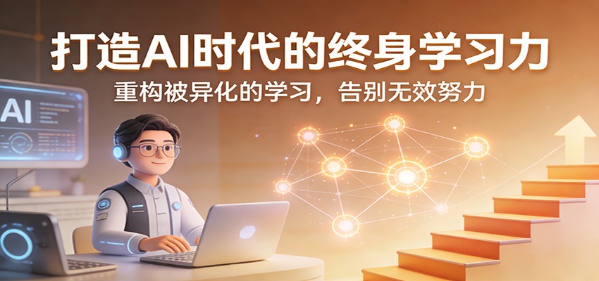 打造AI时代的终身学习力:重构被异化的学习,告别无效努力-游客之家