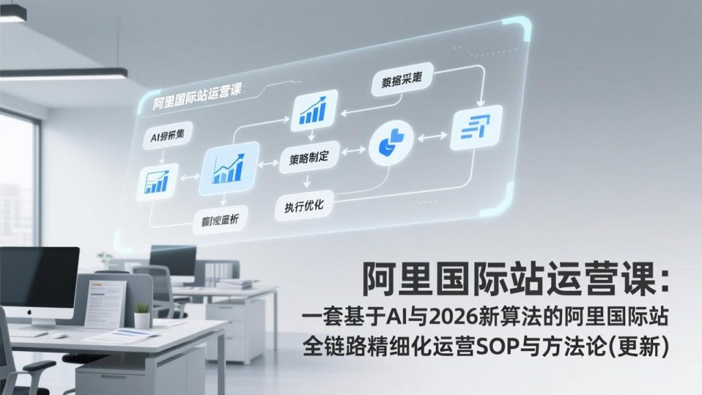 阿里国际站运营课：一套基于AI与2026新算法的阿里国际站全链路精细化运营SOP与方法论(更新-游客之家