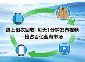 线上旧衣回收项目，我们给你提供视频，每天花一分钟发布视频，抢占百亿蓝海市场【揭秘】-游客之家