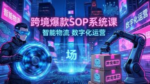 跨境爆款SOP系统课，“内容飞轮+精准投放+AI自动化”为核心，拆解“人×货×场”黄金公式-游客之家