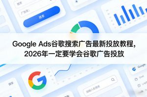 Google Ads谷歌搜索广告最新投放教程，2026年一定要学会谷歌广告投放-游客之家