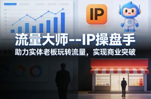 流量大师---IP操盘手，助力实体老板玩转流量，实现商业突破-游客之家
