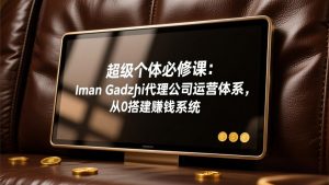 超级个体必修课:Iman Gadzhi代理公司运营体系,从0搭建赚钱系统-游客之家
