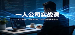 一人公司实战课：从认知到上手配置API，新手也能快速落地-游客之家