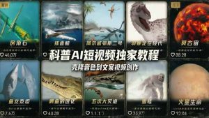 科普造物主AI短视频独家教程：从软件安装、壳隆音色到文案视频创作，零基础快速做爆款-游客之家