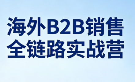 雨哥·海外B2B销售全链路实战营-游客之家