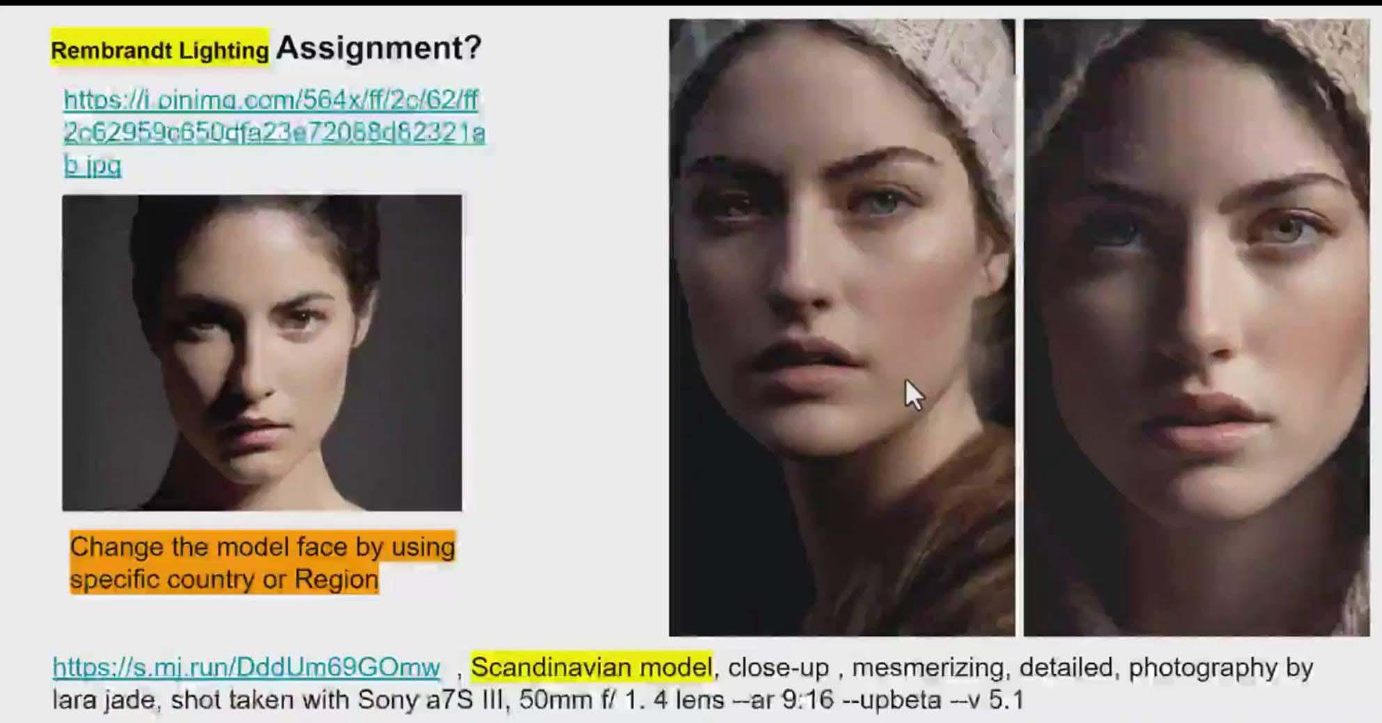 (9312期)Midjourney v5 ChatGPT 和 Bard AI人工智能人像摄影大师班-15节-中英字幕-游客之家