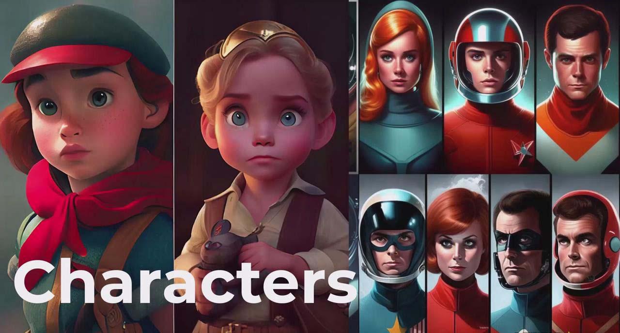 掌握 MidJourney V5 AI + ChatGPT创建一致的角色设计图像-22节课-中英字幕-游客之家