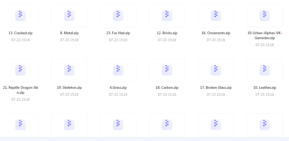 【素材分享】实用教程+素材 Zbrush与Blender表面纹理合集-游客之家