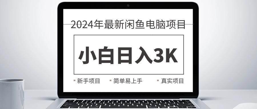 2024最新闲鱼卖电脑项目，新手小白日入3K+，最真实的项目教学-游客之家