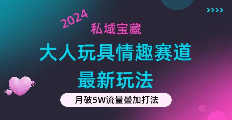 私域宝藏：大人玩具情趣赛道合规新玩法，零投入，私域超高流量成单率高-游客之家