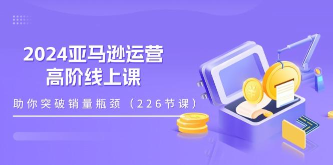 2024亚马逊运营-高阶线上课，助你突破销量瓶颈(228节课-游客之家