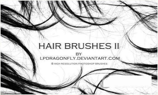 PS发丝笔刷-游客之家