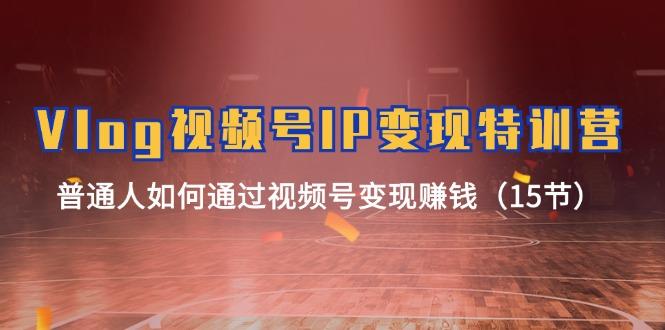 Vlog 视频号IP变现特训营，普通人如何通过视频号变现赚钱(15节-游客之家