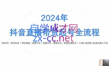 六六老师·2024年抖音直播带货起号全攻略-游客之家