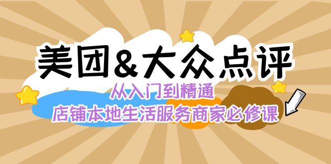 美团+大众点评 从入门到精通：店铺本地生活 流量提升 店铺运营 推广秘术 评价管理-游客之家