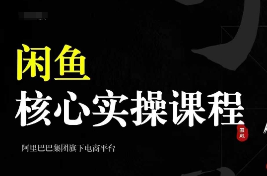 2024闲鱼核心实操课程，从养号、选品、发布、销售，教你做一个出单的闲鱼号-游客之家