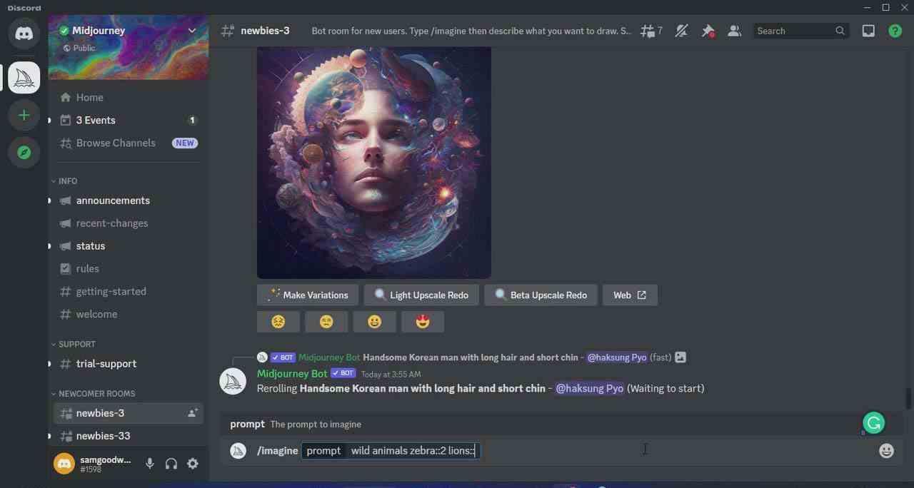 Midjourney AI人工智能艺术图片从入门到高级创作教程-33节课-中英字幕-游客之家