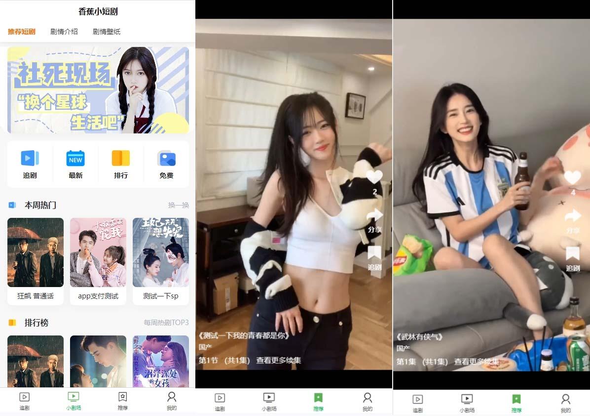 (8542期)小剧场短剧影视系统源码 全开源 带支付收益+会员机制+代理推广等模式【...-游客之家